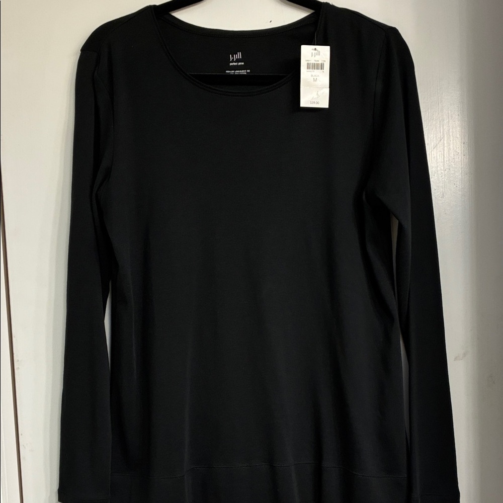 NWT J. Jill High-Low Long Sleeve Perfect Pima Tee
Bundle 3 tops for $25